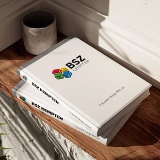 BSZ Mockup CD Manual geschlossen