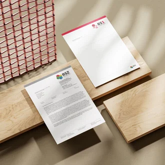 BSZ Mockup Briefpapier