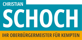 Kampagnenlogo Christian Schoch – Ihr Oberbürgermeister für Kempten